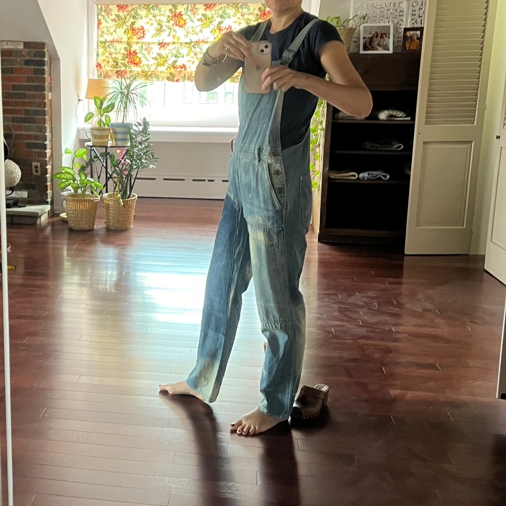 Madewell denim overall
